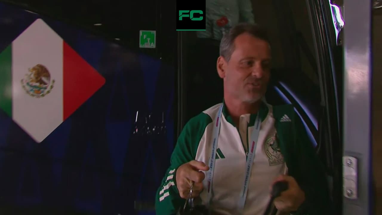 Team USA y México ya se encuentran en el Allegiant Stadium para su cotejo