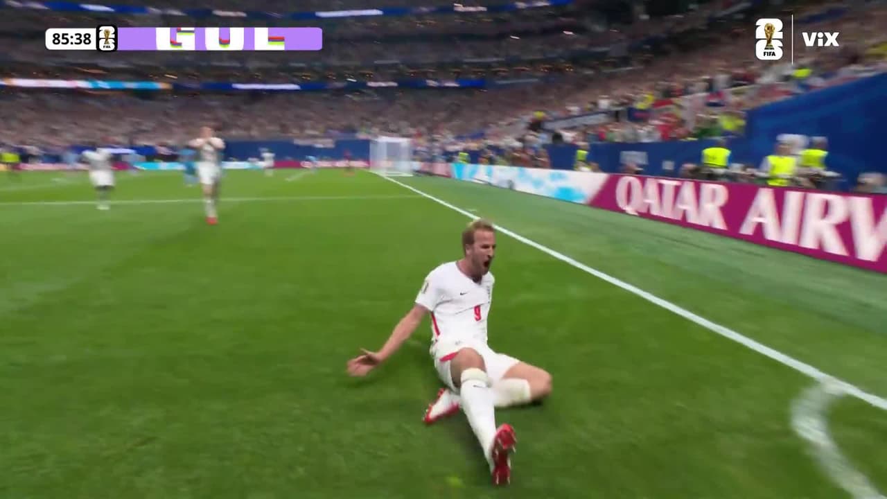 Gol de Inglaterra, Gol de Harry Kane, Inglaterra vs. RD Congo, 2-1