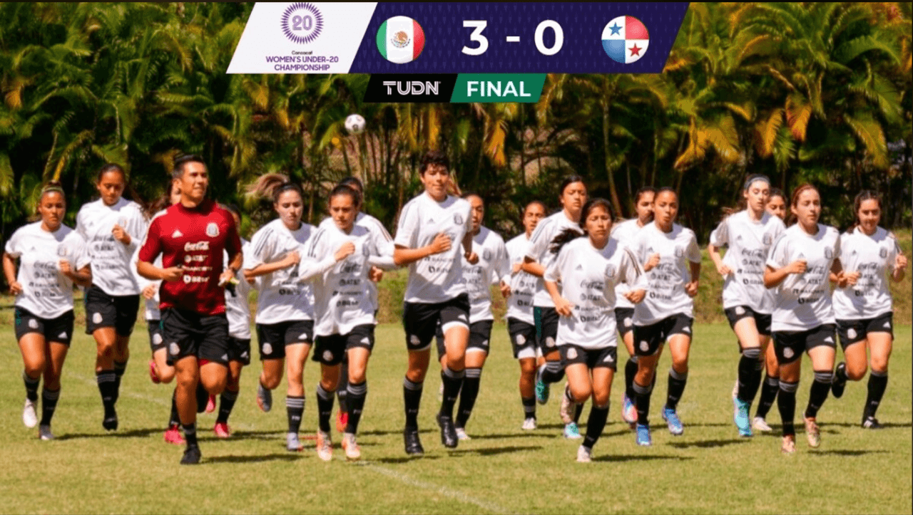 Tri Femenil Sub-20 arranca premundial con victoria 3-0 ante Panamá