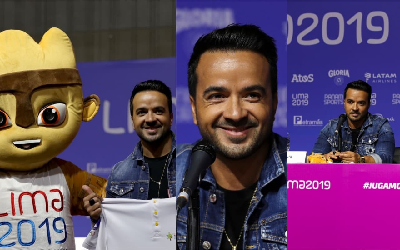 En una rueda de prensa anunciaron la presencia del cantante Luis Fonsi en la ceremonia inaugural de los Juegos Panamericanos Lima 2019.
