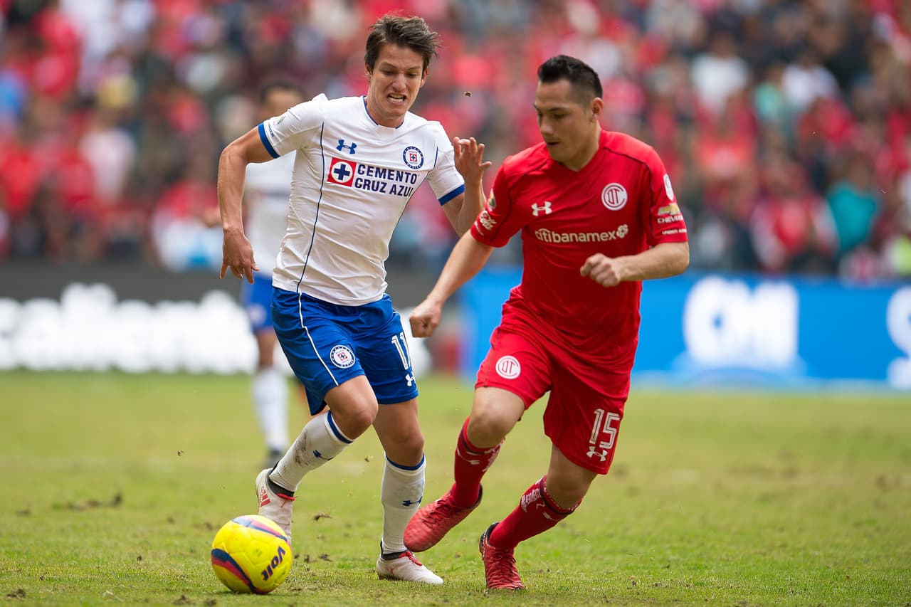 Candente empate entre Toluca y Cruz Azul en el helado Nemesio Diez