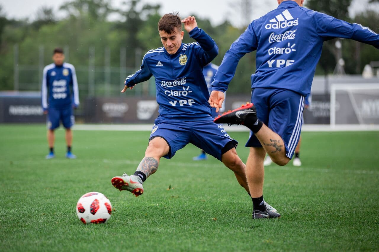 Argentina -'la Albiceleste'- eligió el centro de entrenamiento de New York City FC para ponerse a punto de cara a su segundo compromiso en su gira de amistosos en Estados Unidos. (New York City FC)