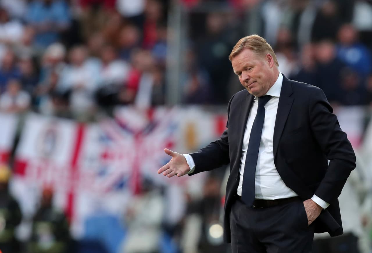 Ronald Koeman dejó a Holanda por el Barcelona.