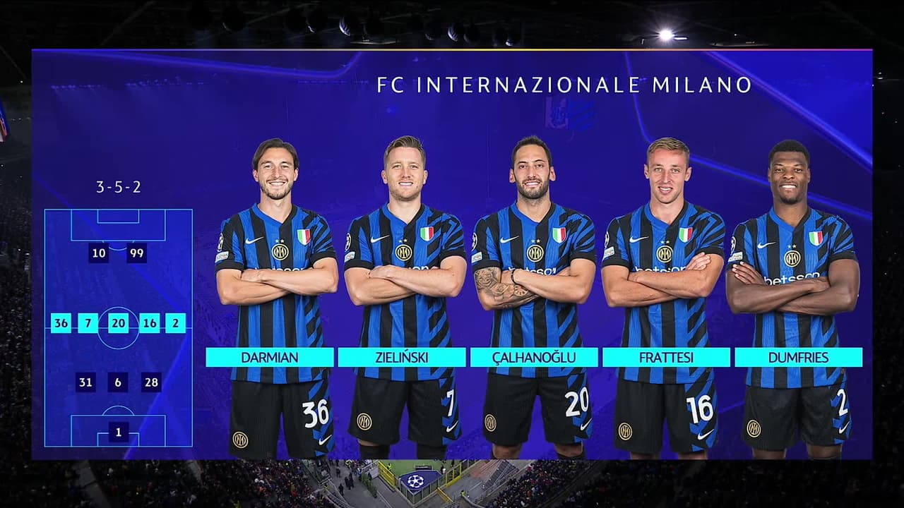 ¡Todo listo en San Siro! Inter recibe al Arsenal en la Jornada 4