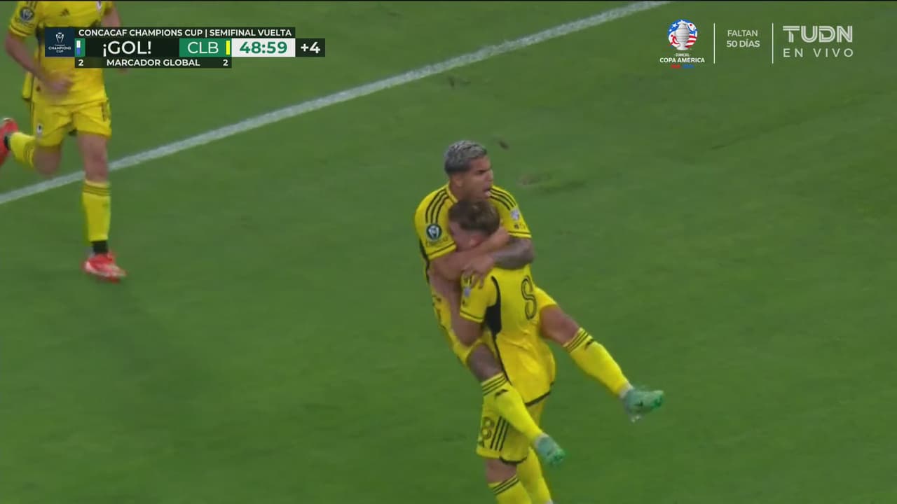 ¡Gol de Columbus! Regalito de Andrada y Morris la manda a guardar