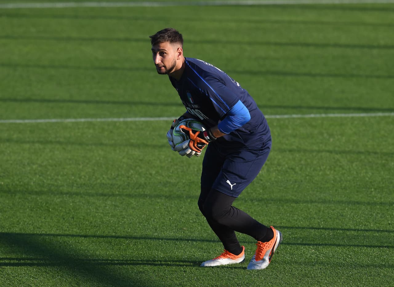 <b>Gigi Donnarumma </b>es el encargado de salvaguardar la portería de Italia.