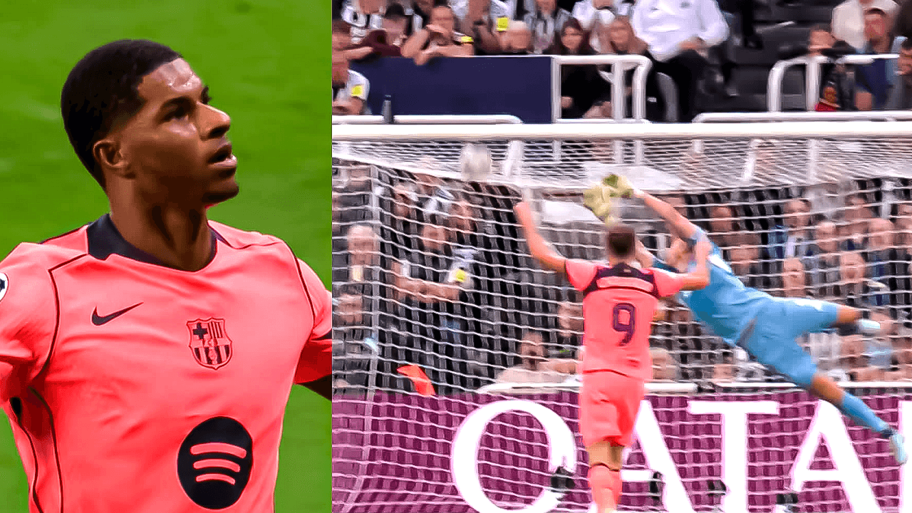 ¡Se cae Newcastle! ¡Golazo absurdo del Barcelona! ¡Bombazo de Rashford para el 2-0!