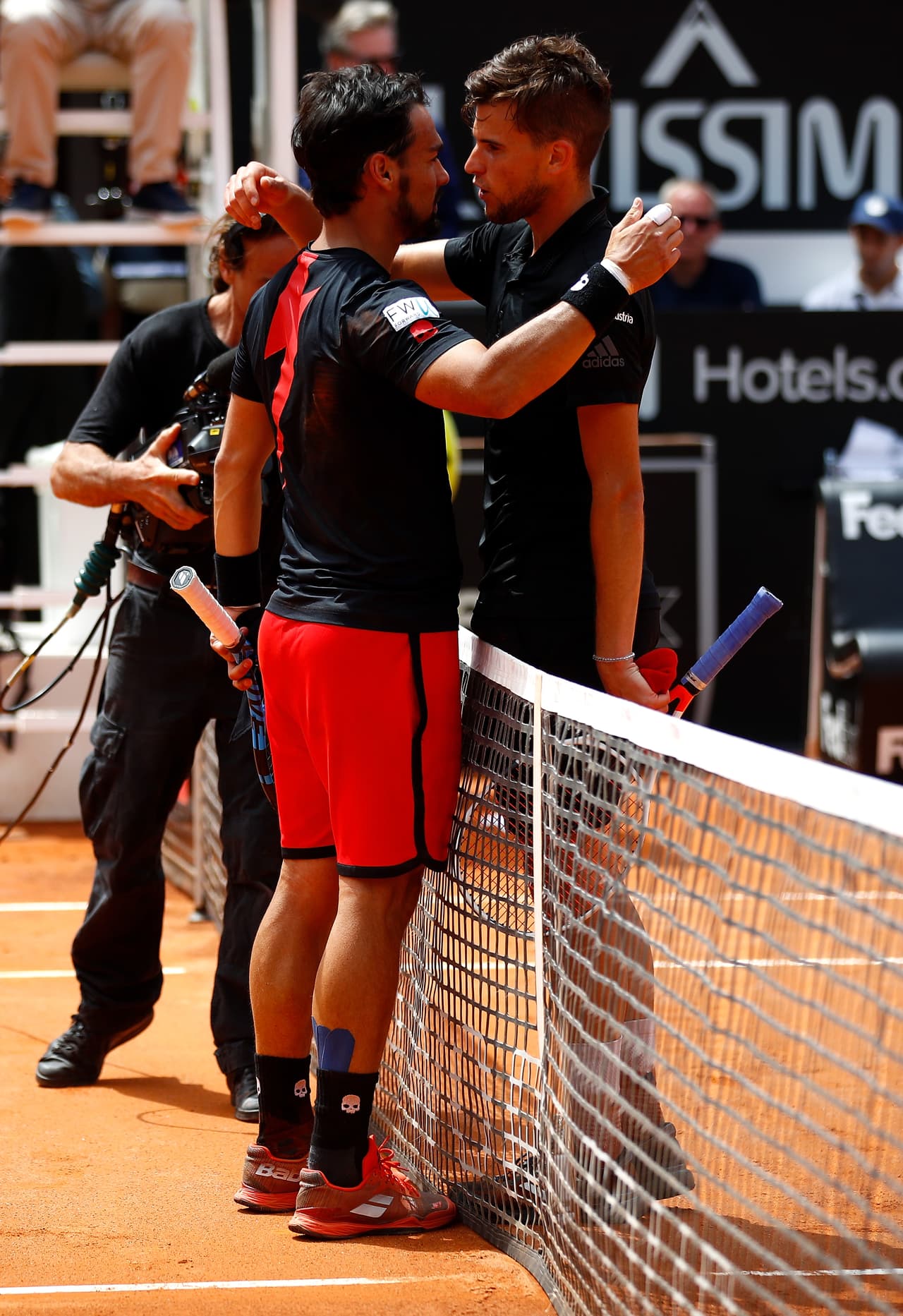 Fognini obtuvo de esta manera, tras una batalla de dos horas y seis minutos, el billete para la tercera ronda.