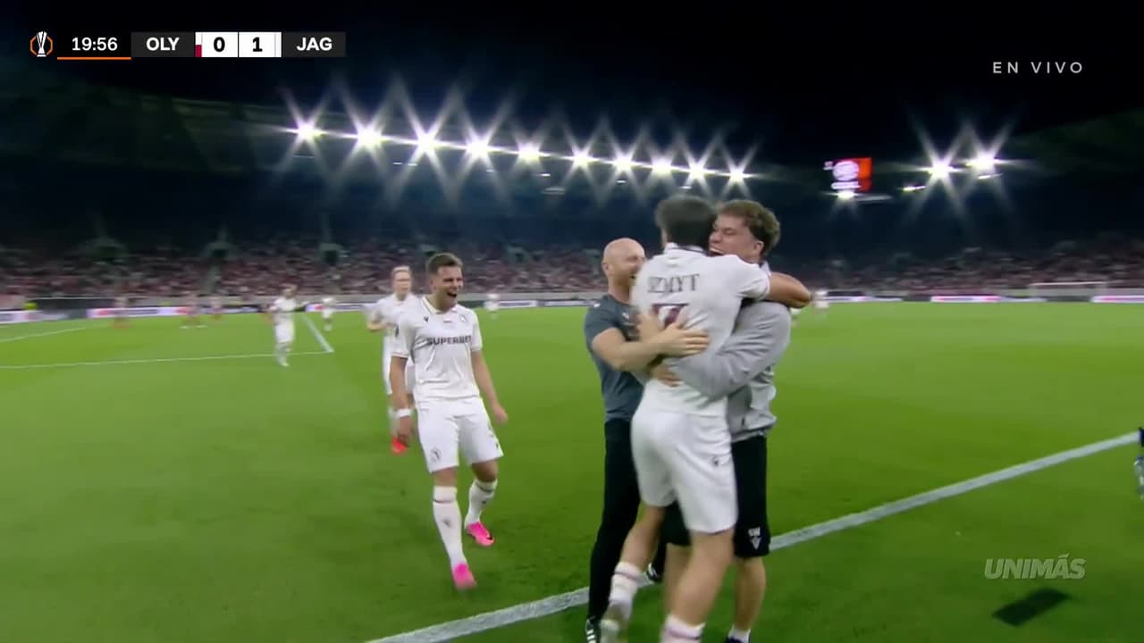 ¡Gol del Jagiellonia! Error del portero y hay sorpresa en Grecia