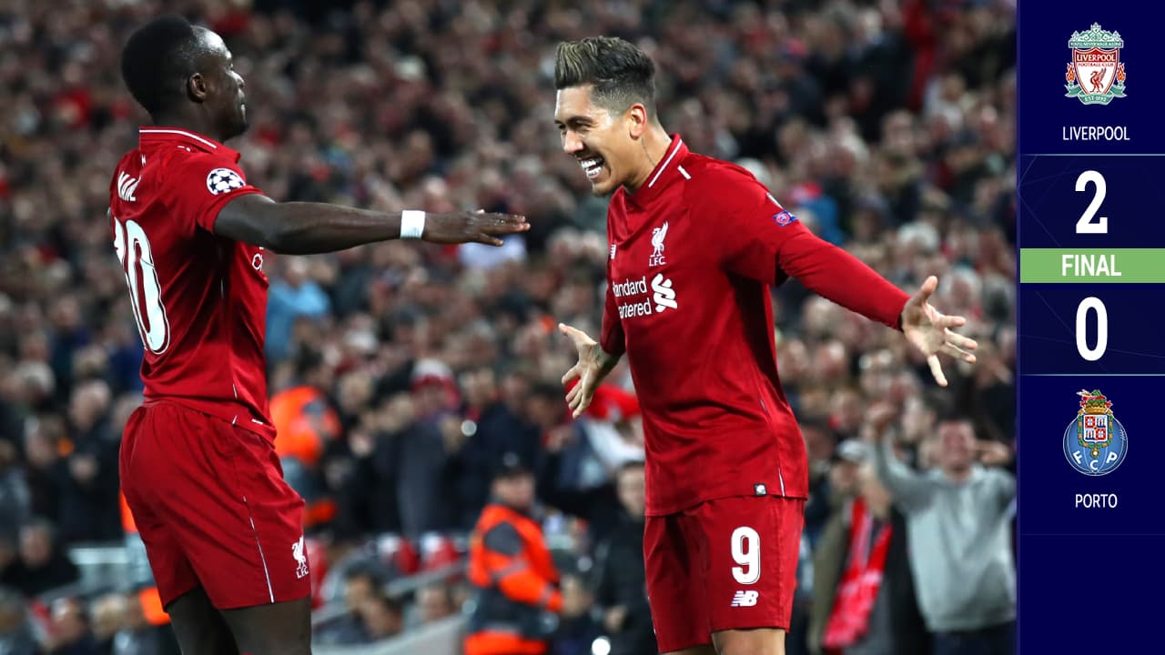 Liverpool se agrandó y puso un pie en Semis de Champions League