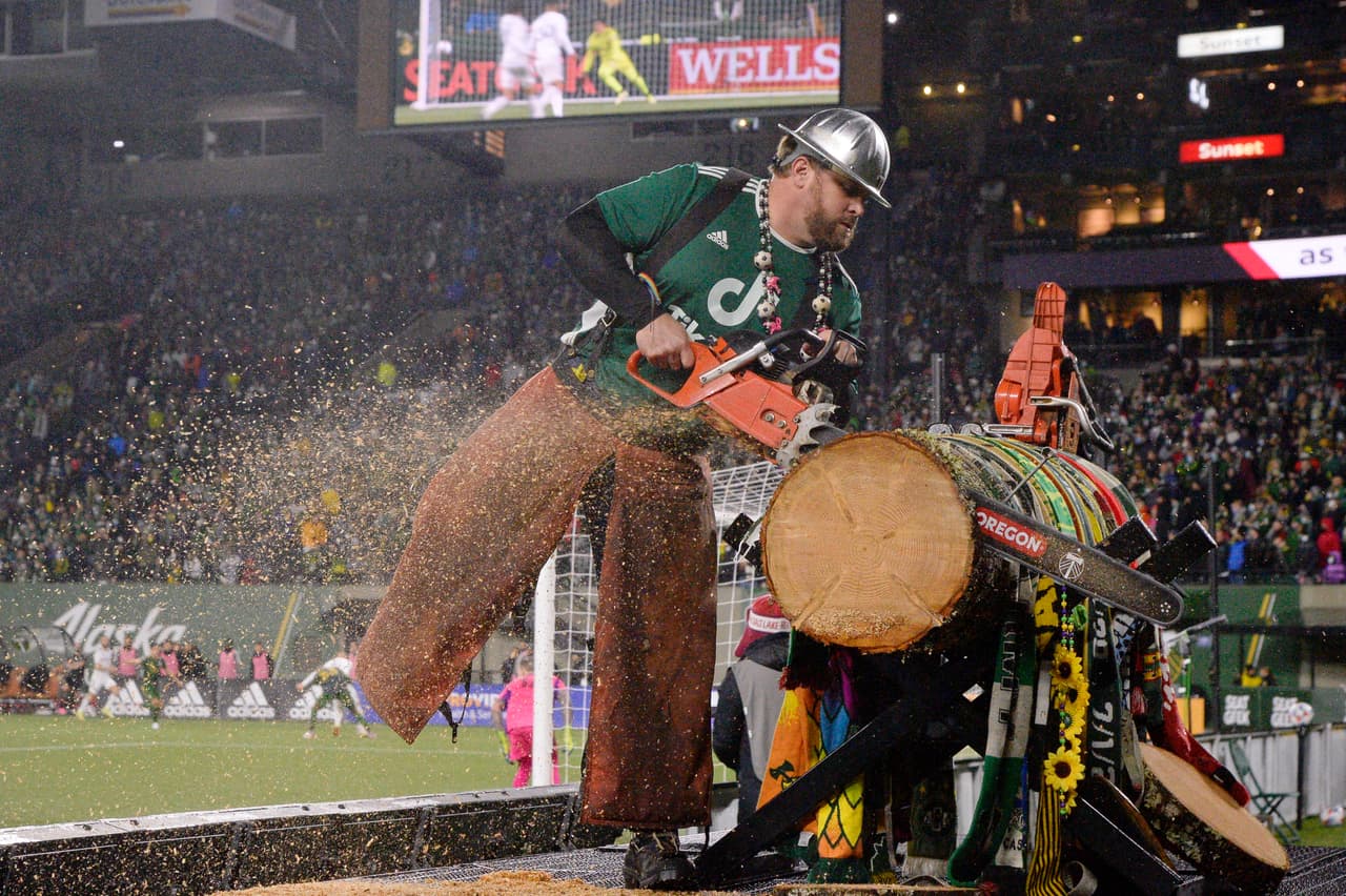 Timber Joey espera cortar troncos el próximo sábado, en la final por la MLS Cup.
<br>