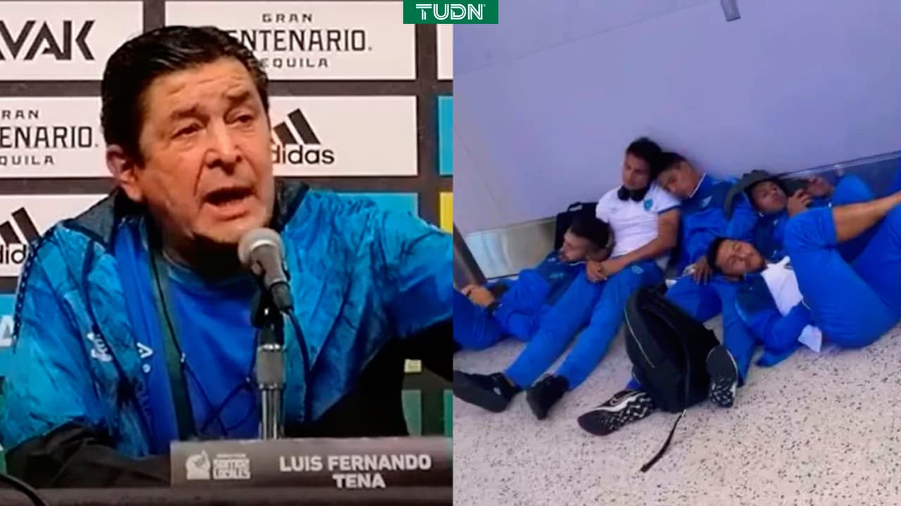 Tena explica por qué Guatemala durmió en un aeropuerto de USA