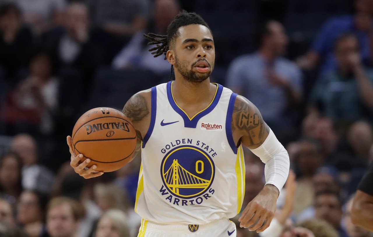 D'Angelo Russell, Golden State Warriors.