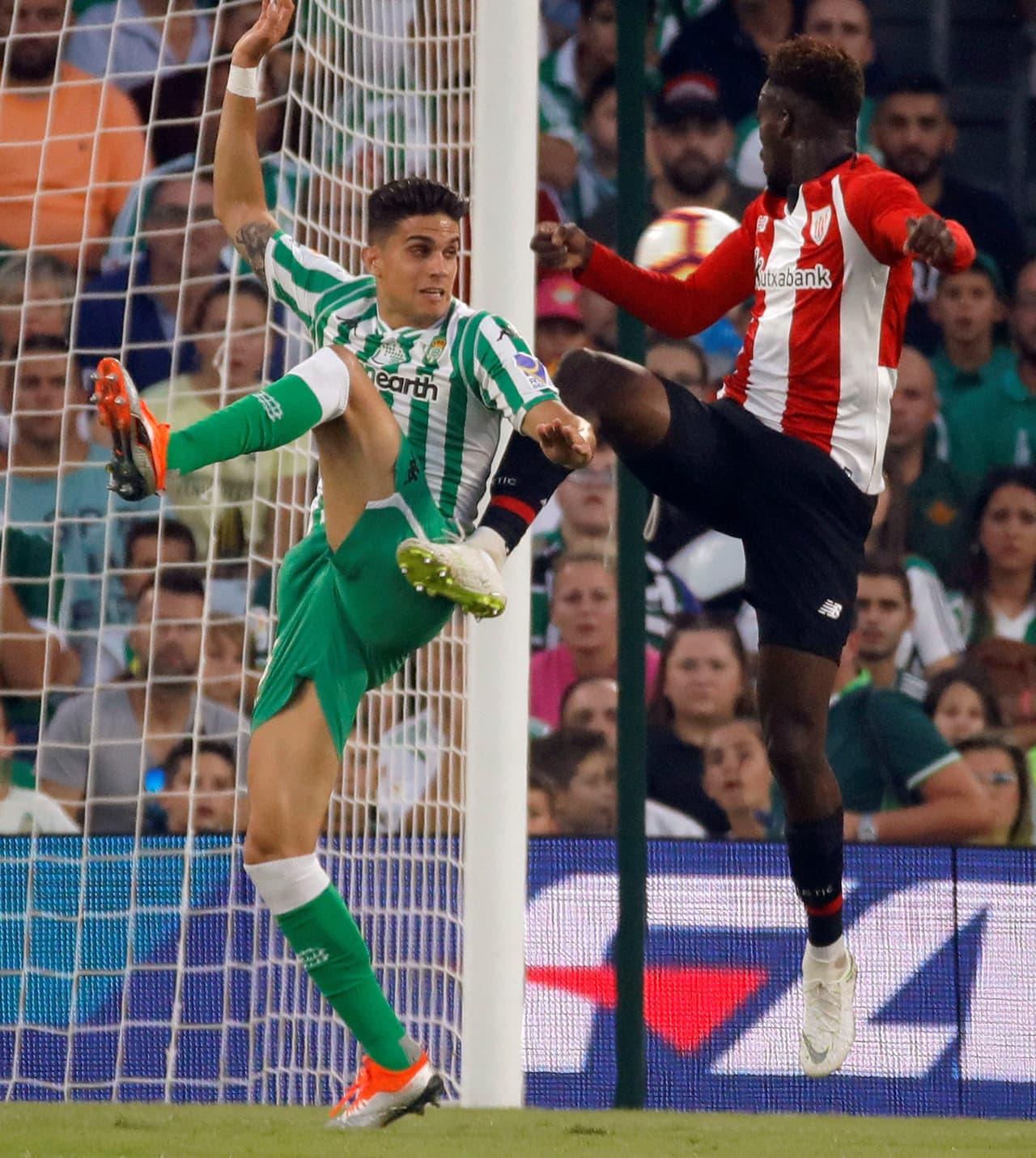 Bilbao fue mucho más peligros para generar opciones de gol en el arco defendido por Pau López.