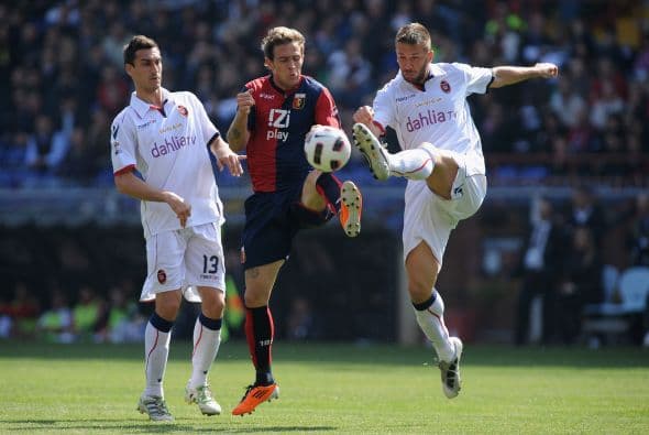 Finalmente, Genoa fue derrotado en su estadio por el Cagliari al son de 1-0.