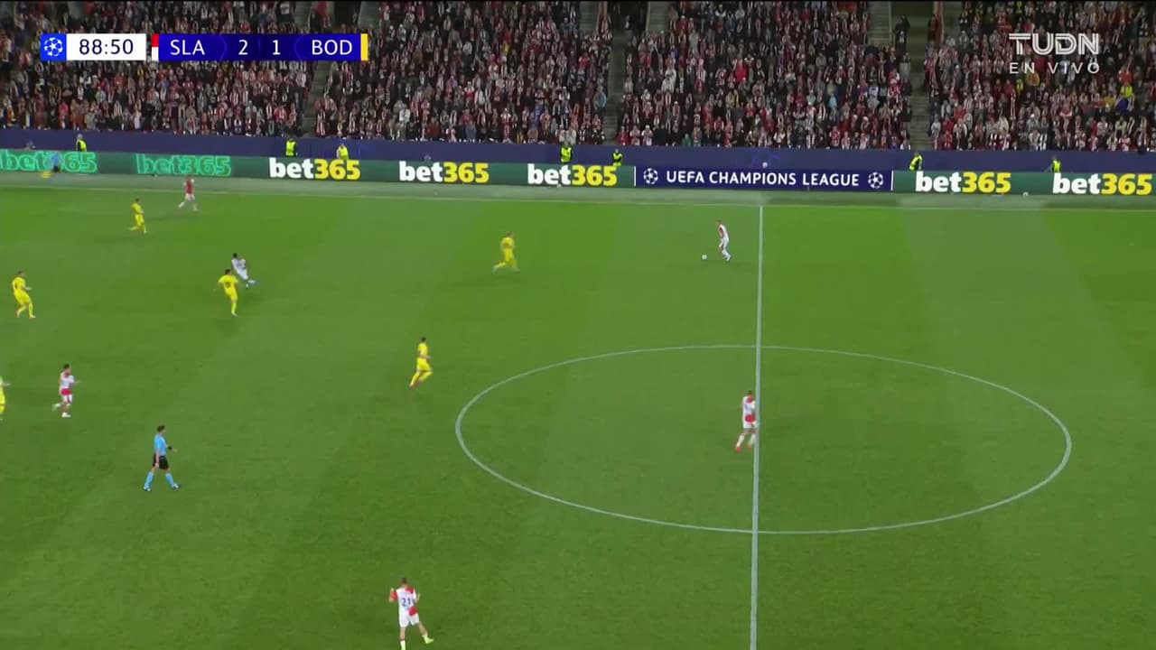 ¡GOL!  anota para Bodø/Glimt. Sondre Fet