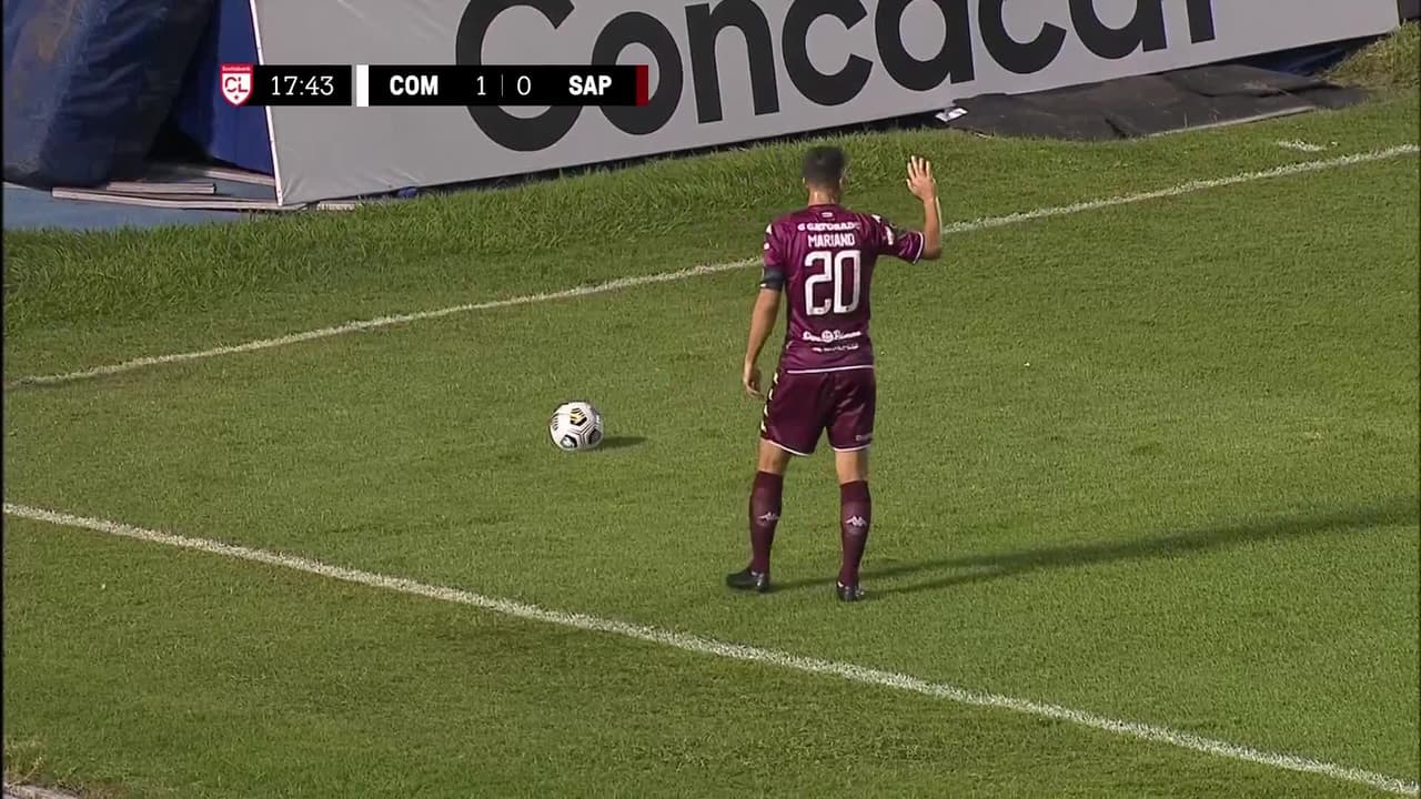 ¡GOOOL! Kendall Waston anota para Saprissa.
