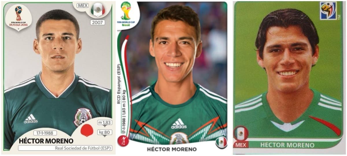 Héctor Moreno - Rusia 2018 / Brasil 2014 / Sudáfrica 2010