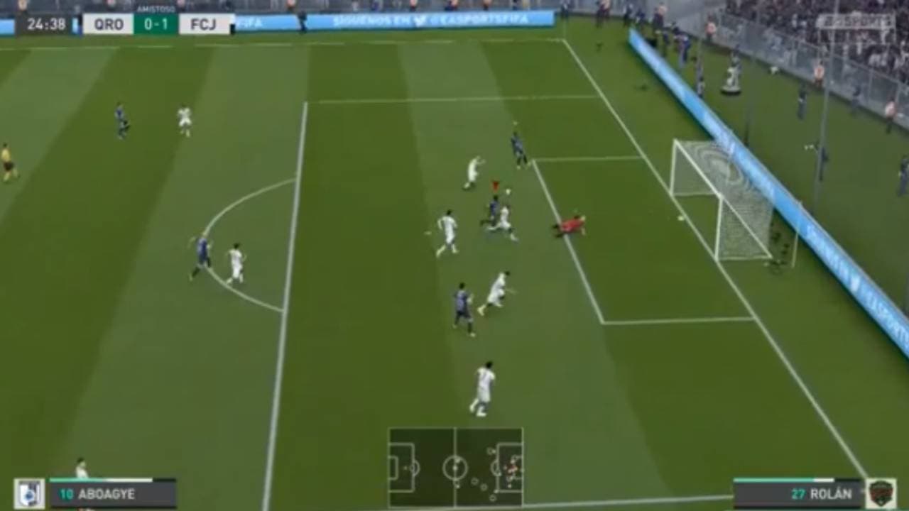 Los Bravos de Juárez vencieron 1-3 a los Gallos de Querétaro en la eLiga MX.