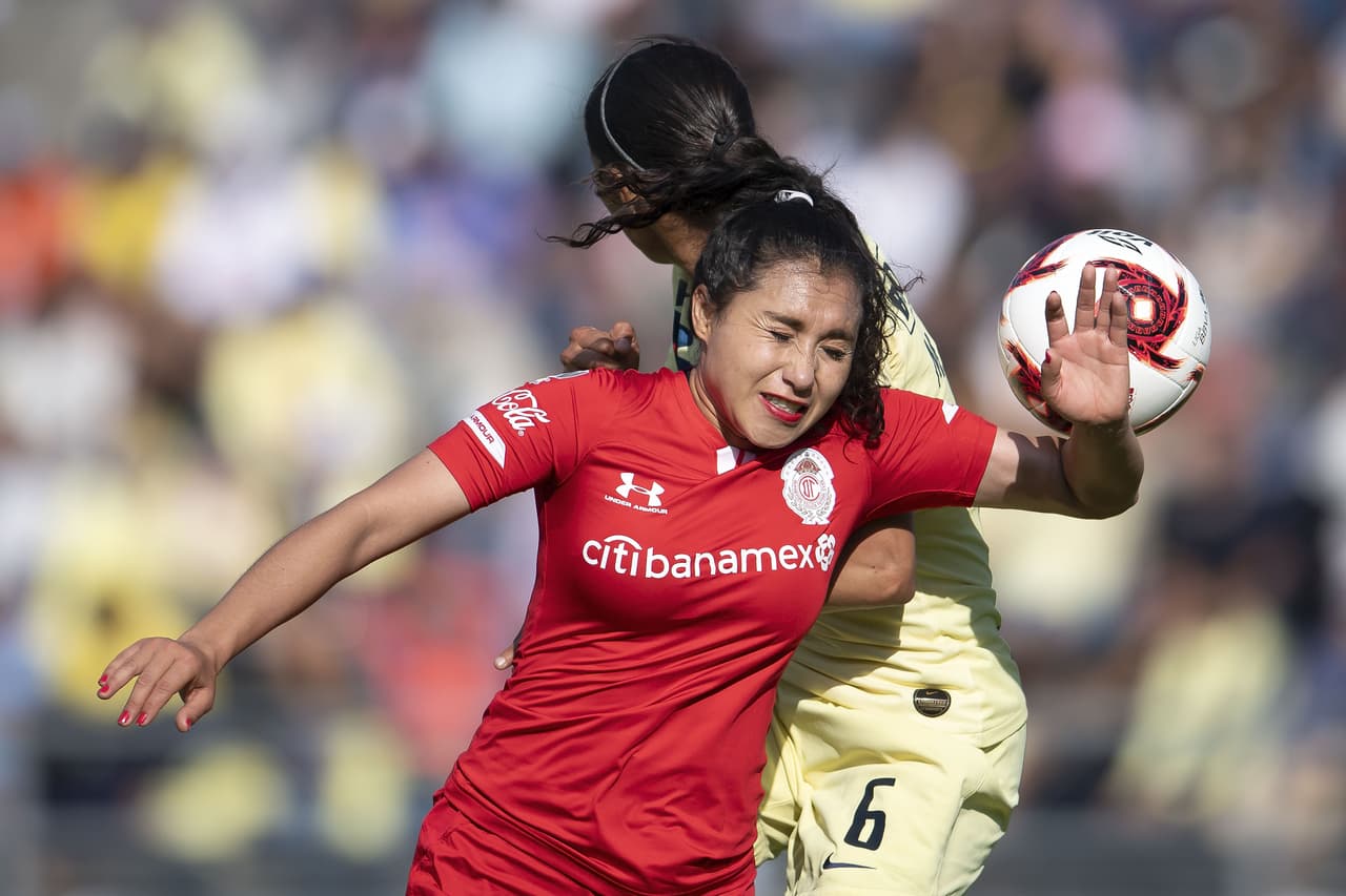 Partido vibrante de ida y vuelta entre el América y el Toluca en la Liga MX Femenil, por la Jornada 8.