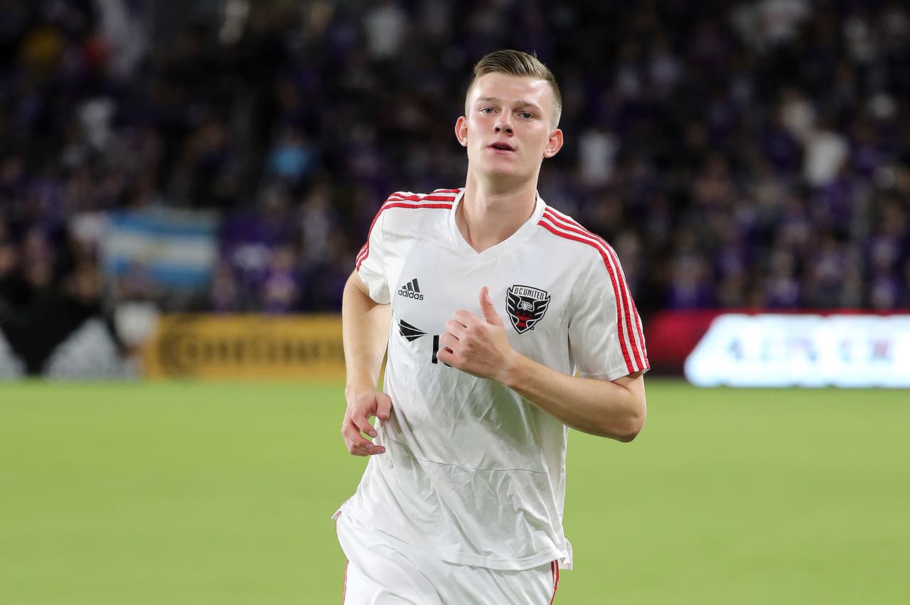 Chris Durkin es un defensor-centrocampista formado por D.C. United. El joven de 18 años cumplió un importante papel en el triunfo como visitantes por 1-3 frente a San Jose Earthquakes. (USA Today Images)