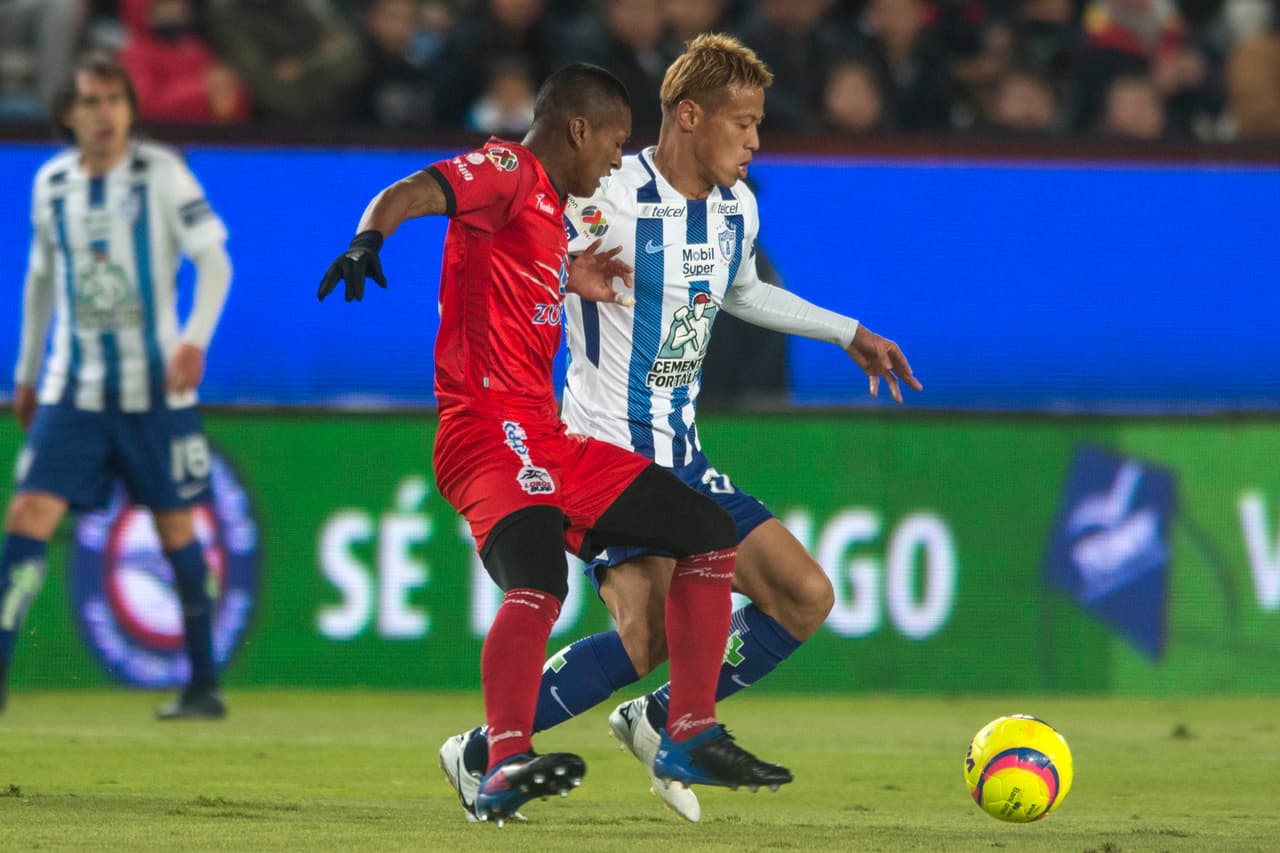 El primer tiempo de los Tuzos fue perfecto. Al Pachuca le bastaron 45 minutos para definir el partido.