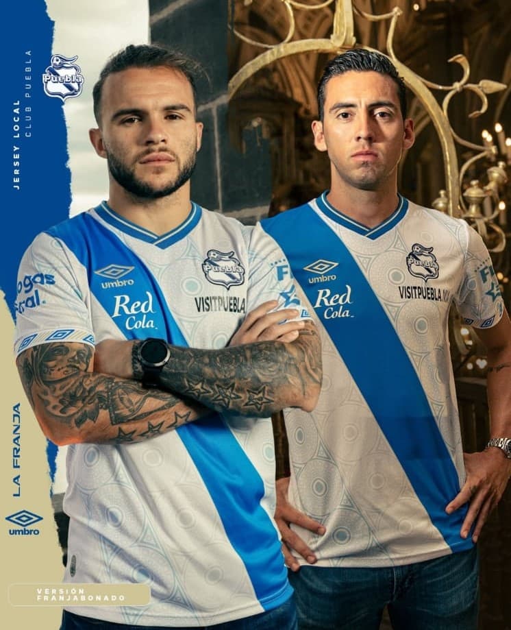 El equipo de 'la Franja' le hizo homenaje a la arquitectura de Puebla.