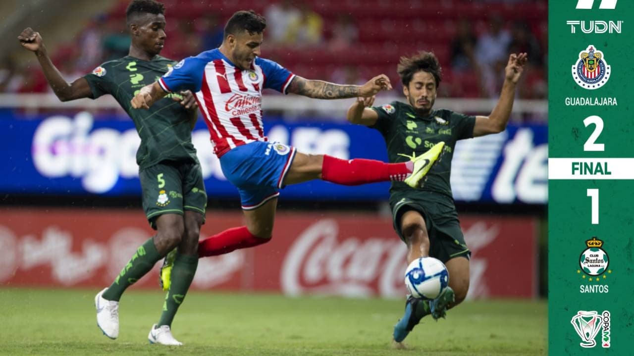 Chivas remontó y derrotó a Santos en su debut de Copa MX