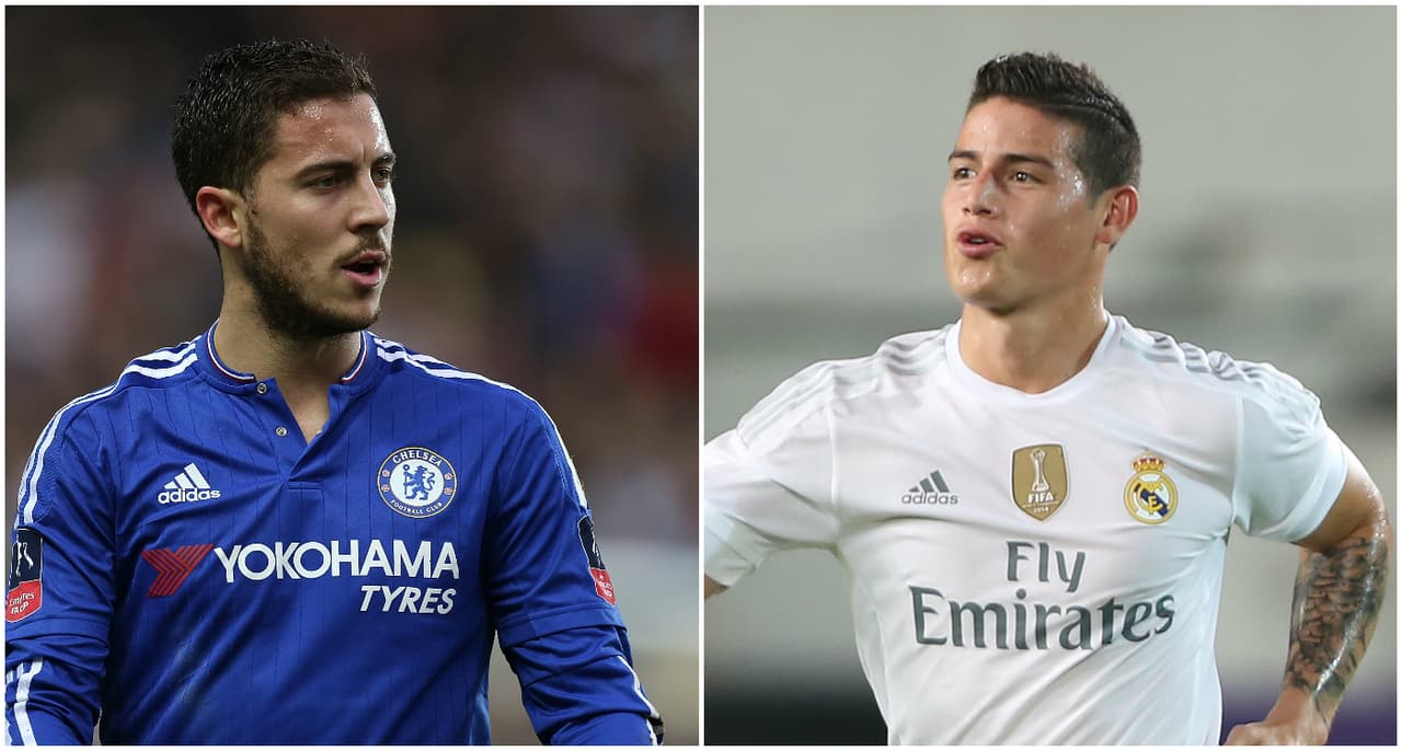 Eden Hazard- James Rodríguez