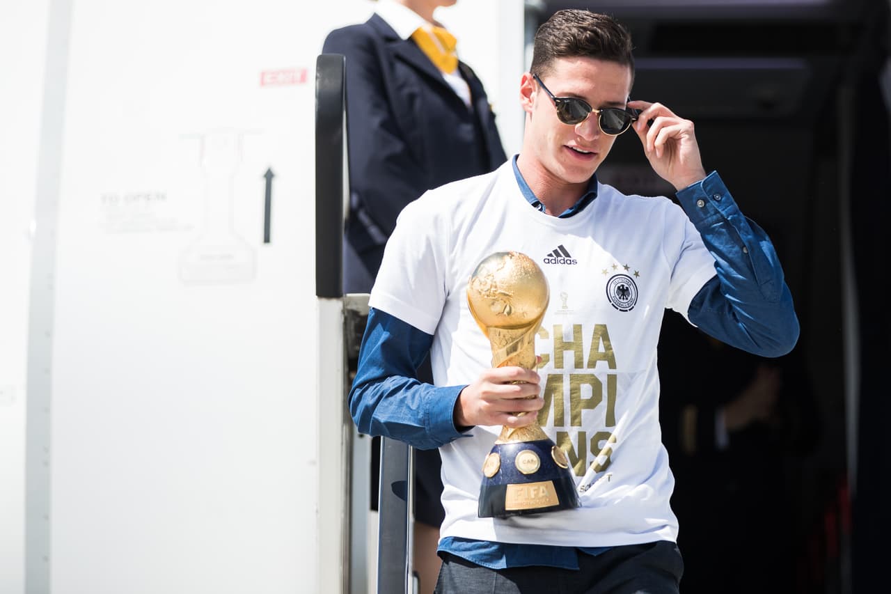 El estandarte de la Nueva Alemania es Julian Draxler, quien precisamente perderá su puesto en el PSG con la llegada de Neymar.