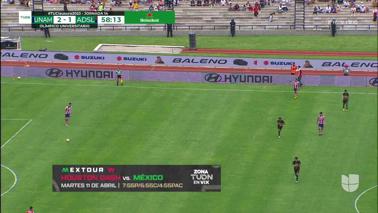 ¡TIRO ATAJADO! disparo por Ángel Zaldívar.