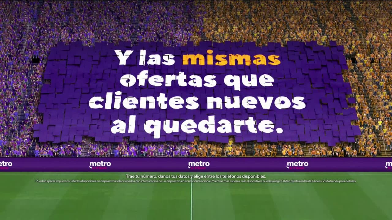 Arranca el partido y la pelota está en juego.