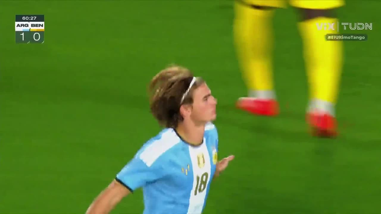 ¡Golazo de Argentina! Asistencia de Messi para el 2-0