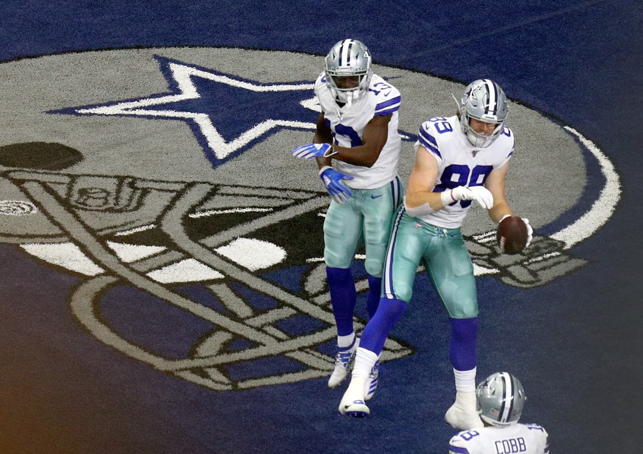 El festejo de los Cowboys fue emocionante producto ya que así empataron el juego.