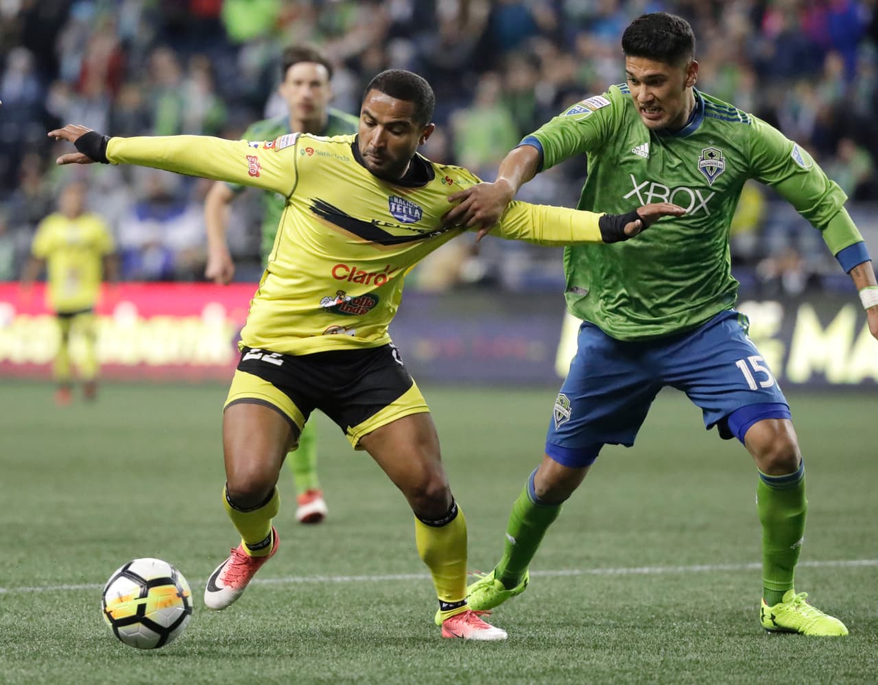 Alfaro llegó a Seattle Sounders en enero de 2016 y en el club de la MLS hizo proceso para llegar a ser tenido entre el primer equipo.