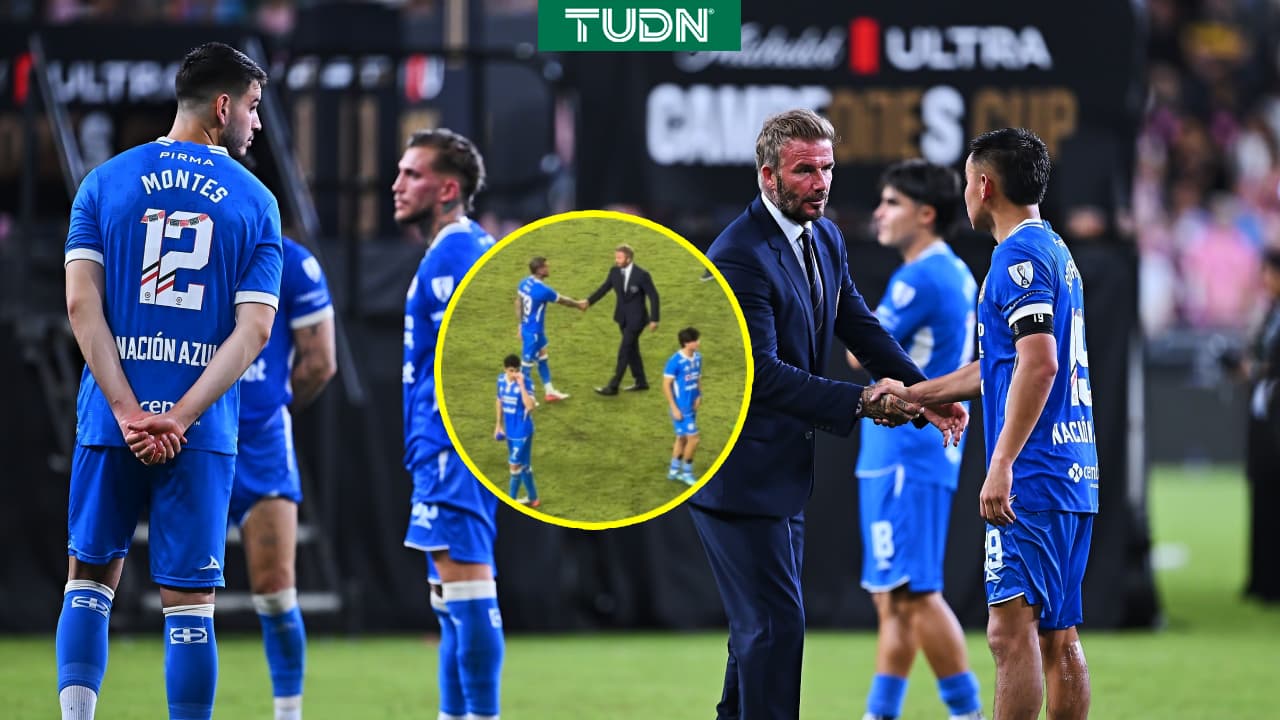 David Beckham consuela a Cruz Azul tras perder la Campeones Cup