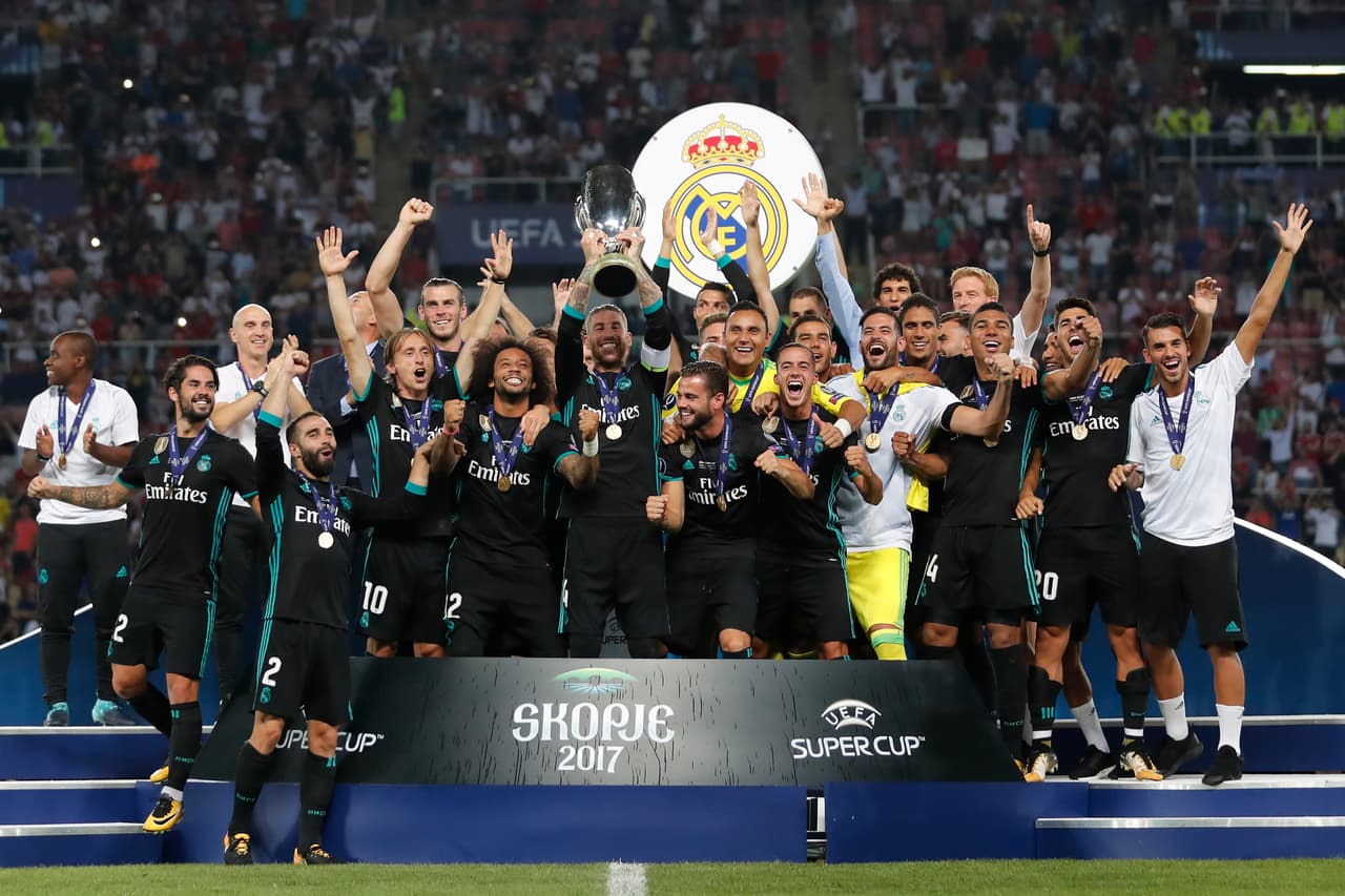 Real Madrid mantiene su inercia de campeón y gana la Supercopa de Europa