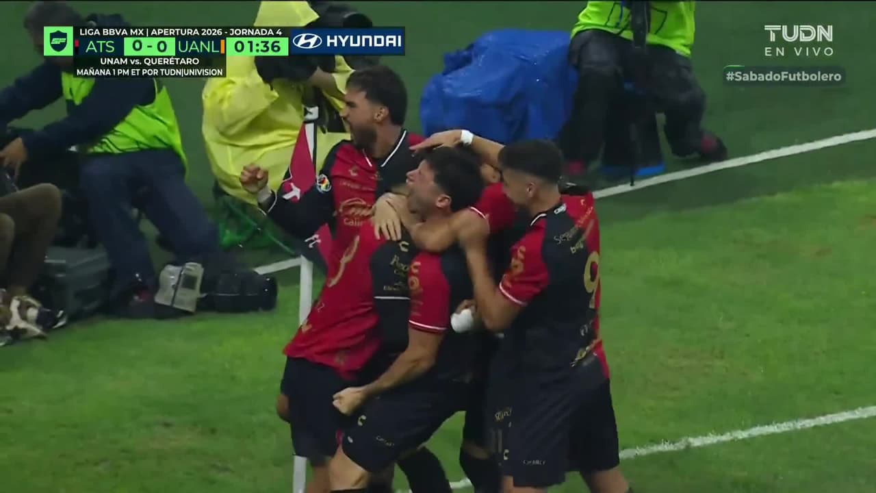 ¡Felices 110 años Atlas! Gol de los rojinegros, gol de Manuel Capasso