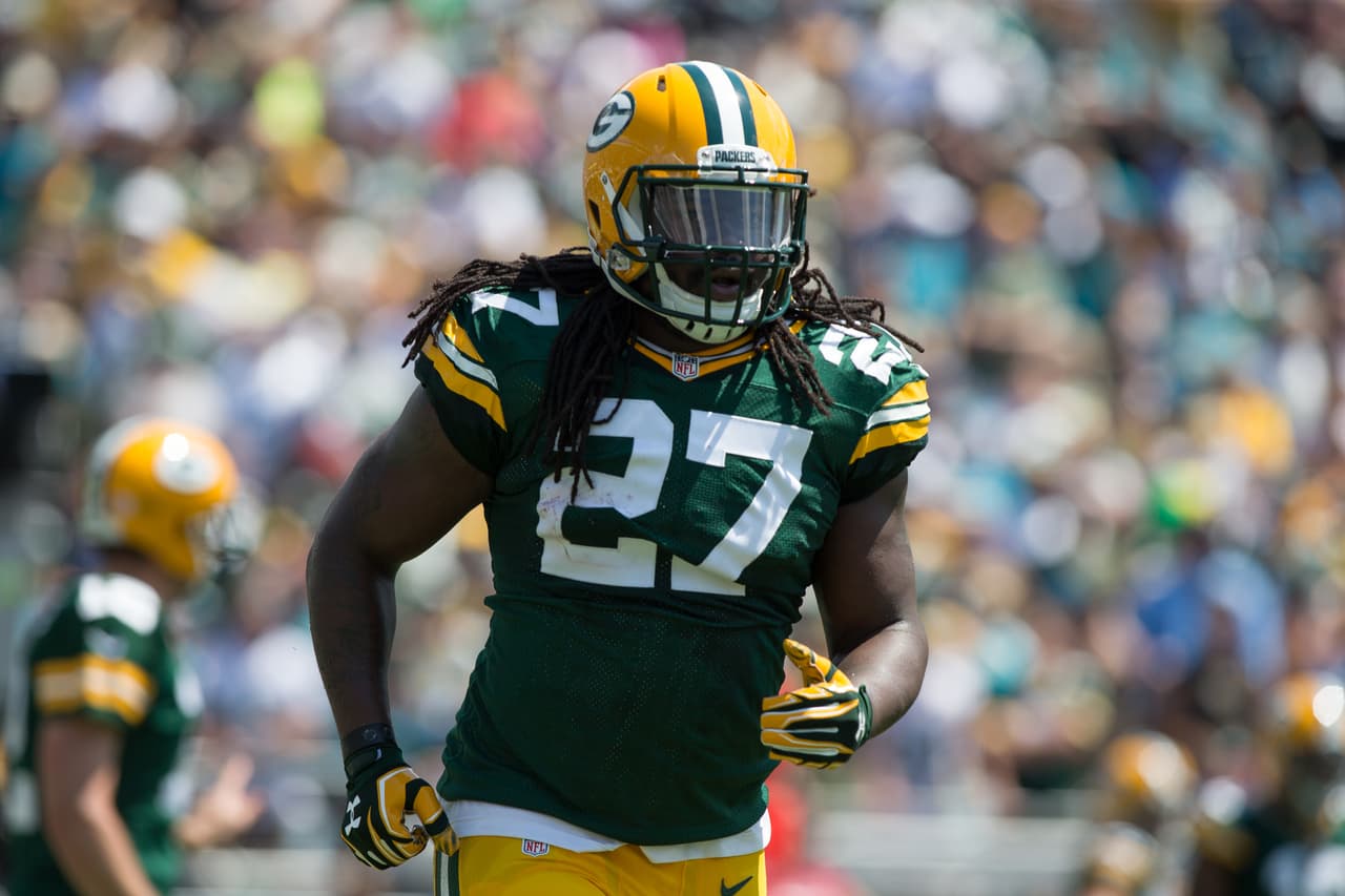 Bajas: Se fue Eddie Lacy (Seahawks) un corredor que nunca terminó de tener impacto con el equipo. Igualmente se fueron SS Micah Hyde (Bills), DE Julius Peppers (Panthers), G T.J. Lang (Lions), TE Jared Cook (Raiders) y DE Datone Jones (Vikings).