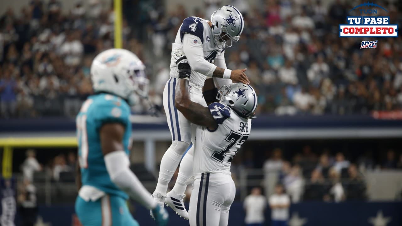 Los Cowboys liquidaron a los Dolphins con una segunda mitad dominante.