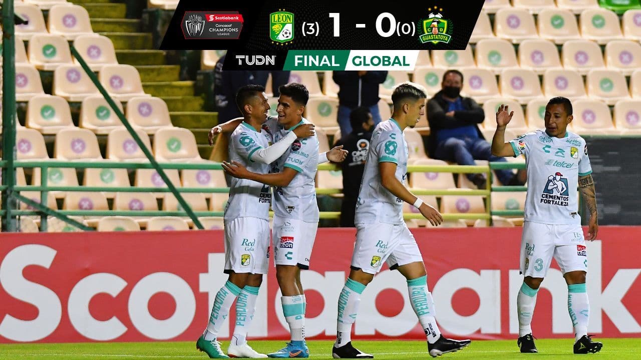León pasea a Guastatoya y se instala en Cuartos de Final de Concacaf