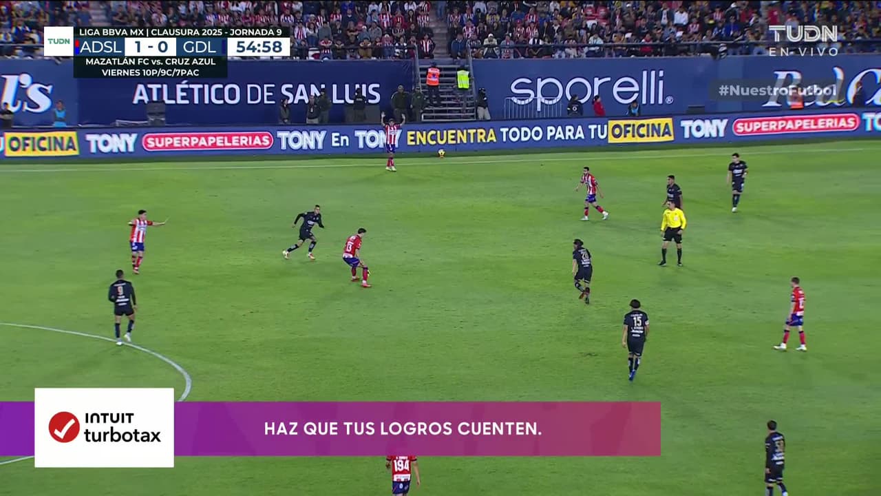 ¡GOOOL! Vitinho anota para Atlético San Luis.