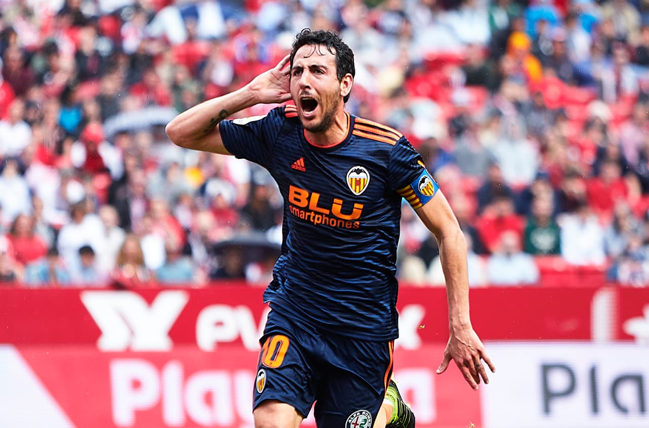 Dani Parejo celebró el gol a pesar de su pasado sevillista.