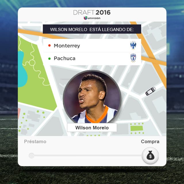 Morelo vestirá su tercera playera en México