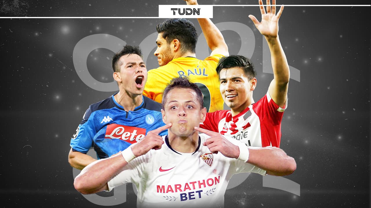 ¿Cómo anotan los mexicanos esta temporada en Ligas de Europa?