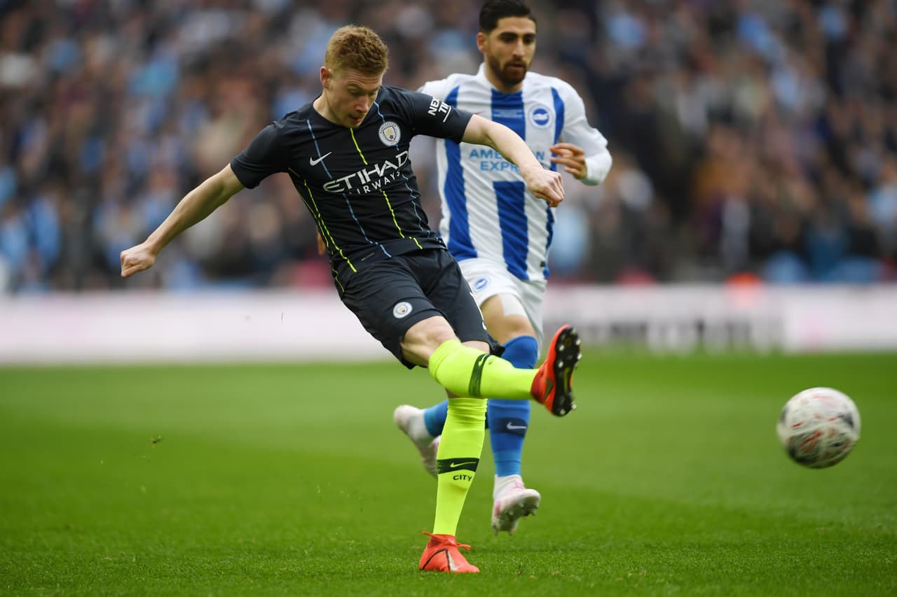Los Citizens llegaba de vencer al Cardiff City por 2-0 en la última jornada de la Premier League, mientras que el brighton había caído por 3-0 con el Chelsea.