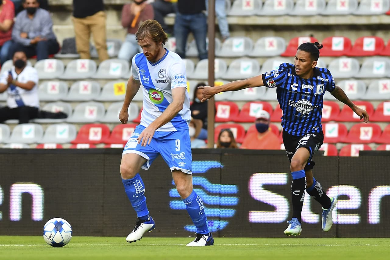 Ariesteguietaa se quedó muy cerca del gol.