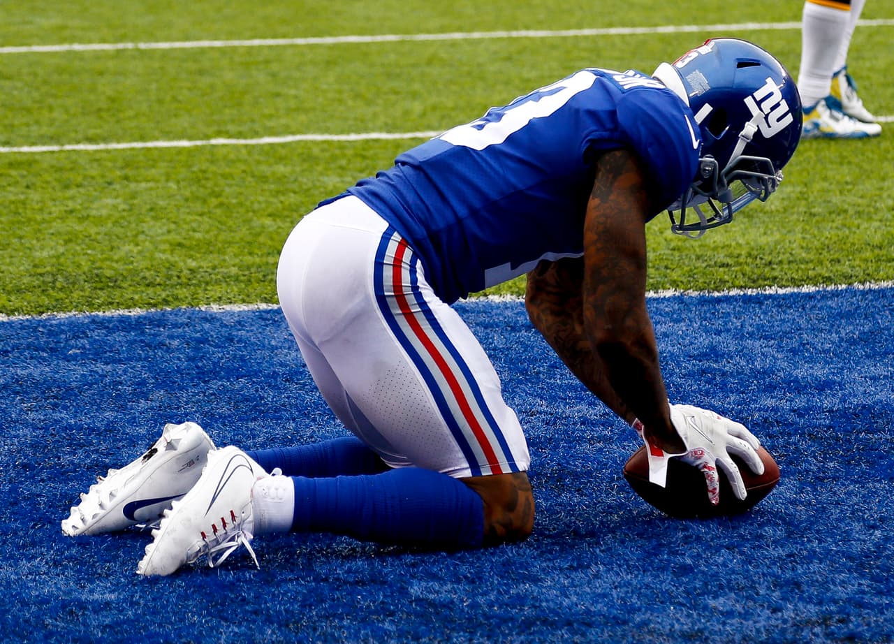 Antes de su lesión, Beckham Jr estaba teniendo un gran encuentro con 95 yardas por aire incluyendo una anotación. Una dolorosa pérdida para los Gigantes.