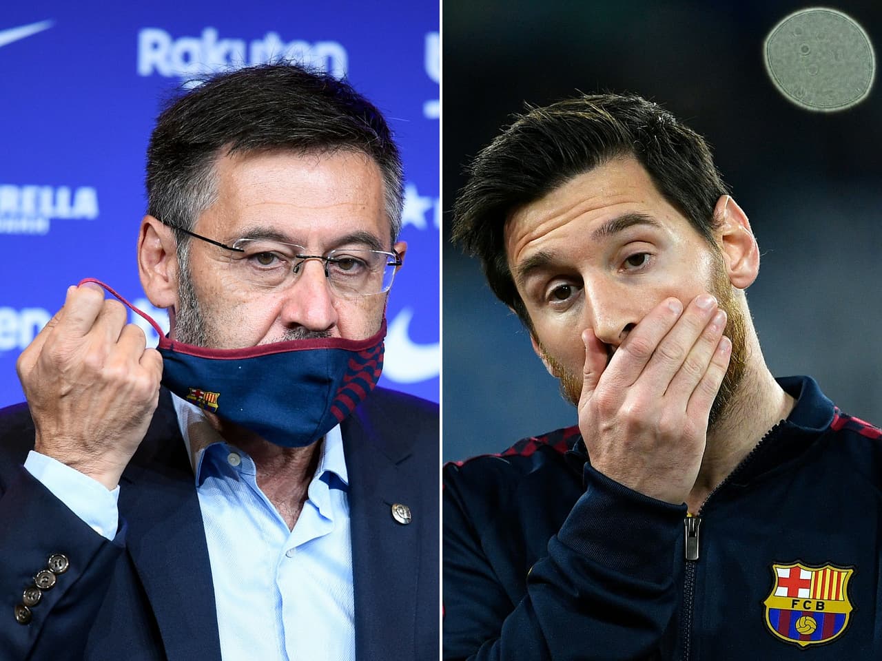 La relación entre Bartomeu y Messi está fracturada.