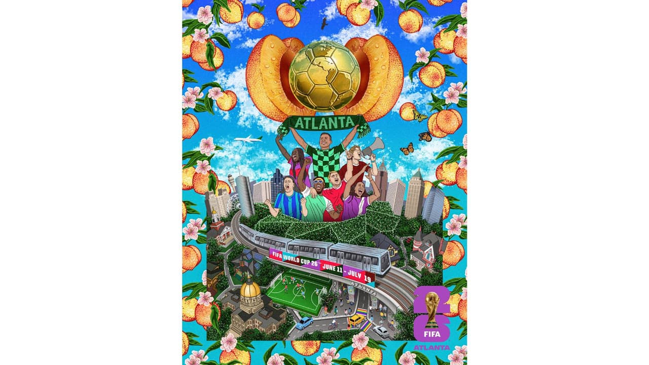 Poster oficial de Atlanta.